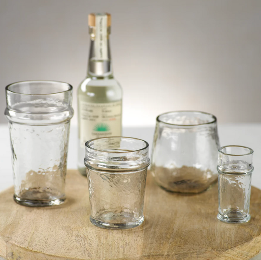 Artisan Hammered Old Fashioned Glass (SET OF 12)