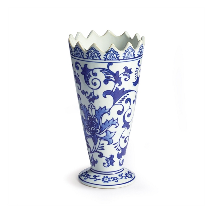 BARCLAY BUTERA DYNASTY FLORAL VASE - Liliann Rey For The Home
