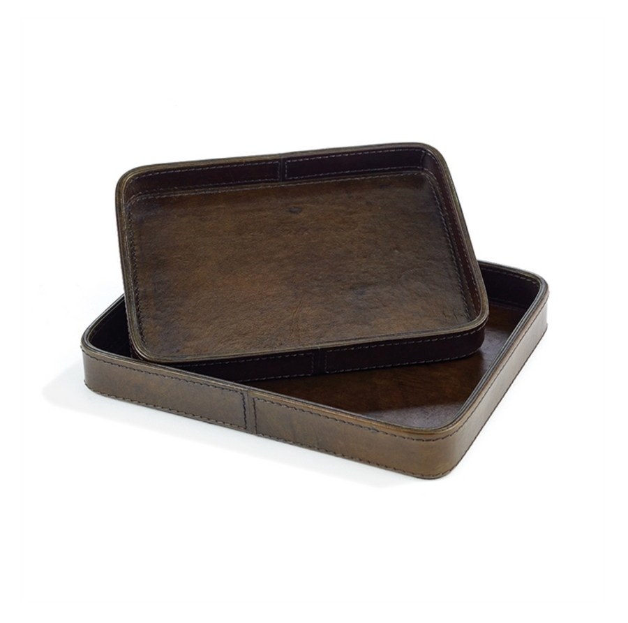 St. Jacques Leather Tray