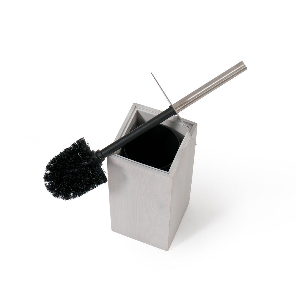 Mezza Toilet Brush - Oyster White Finish – Liliann Rey