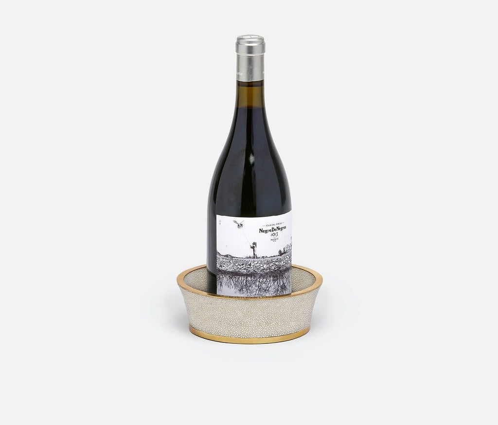 Angelica Sand/Brass Wine Coaster – Liliann Rey