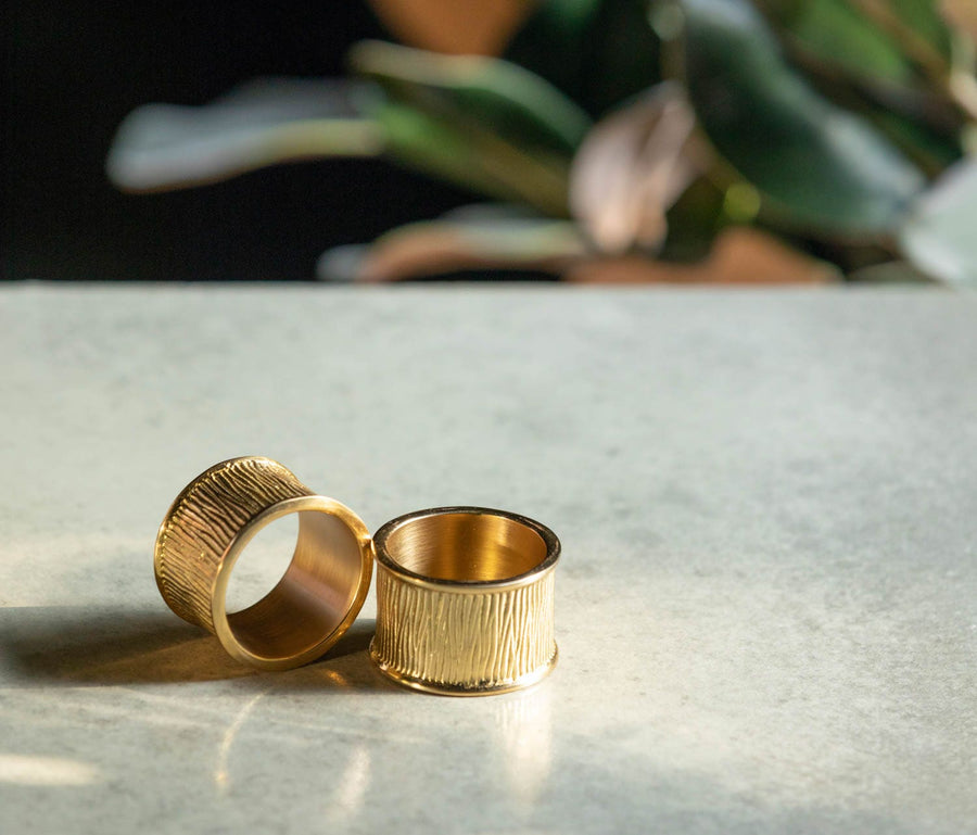 Ellery Napkin Ring Gold