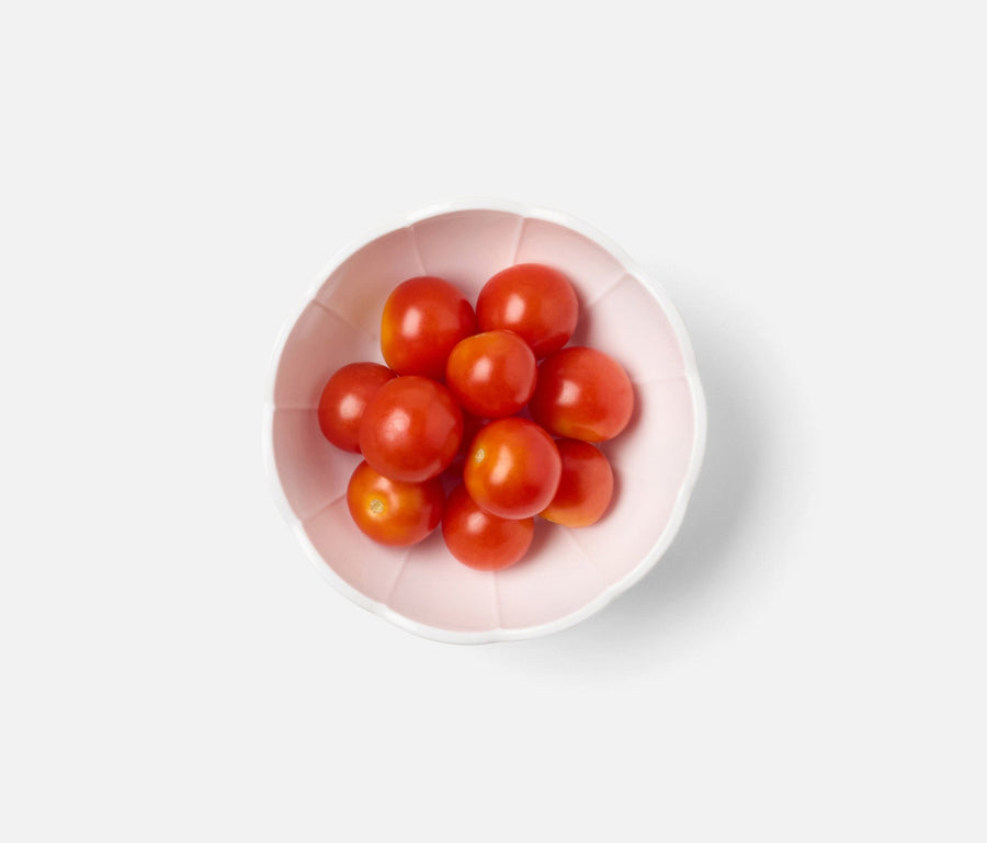 Iris White Serving Bowl, Set of 2