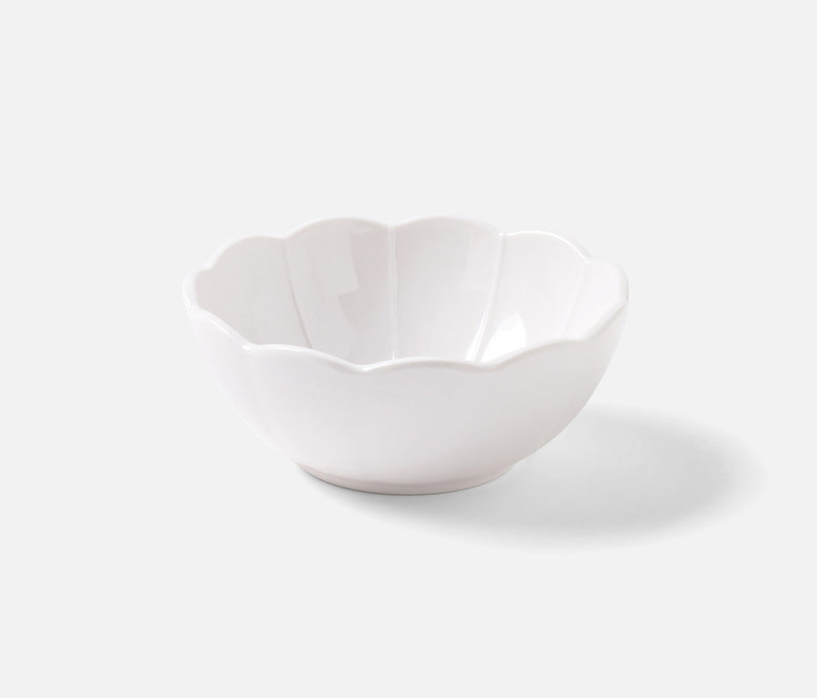 Iris White Serving Bowl, Set of 2