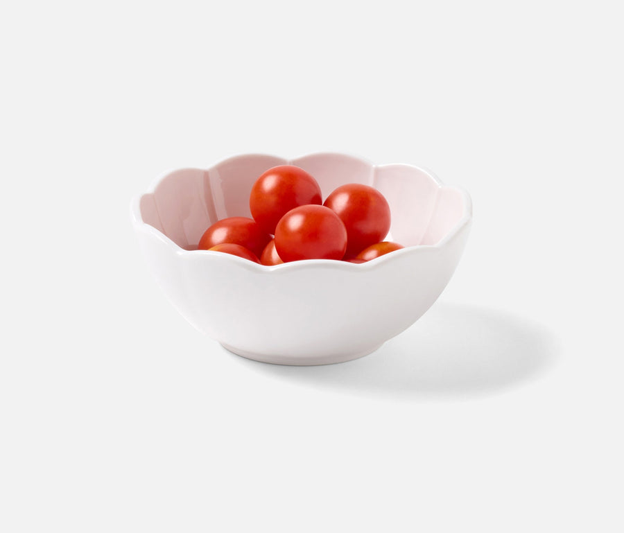 Iris White Serving Bowl, Set of 2