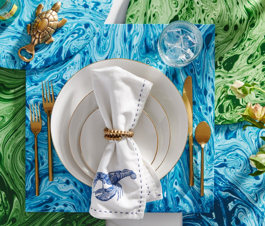 Ariel Lobster Napkin