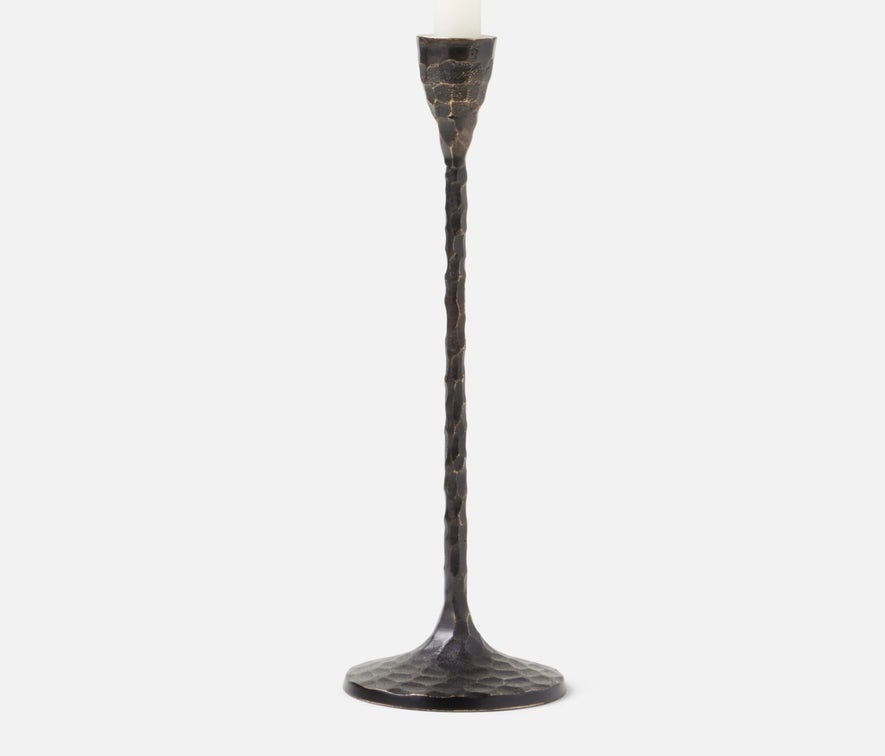 Alina Bronze Candle Holders, Set of 3