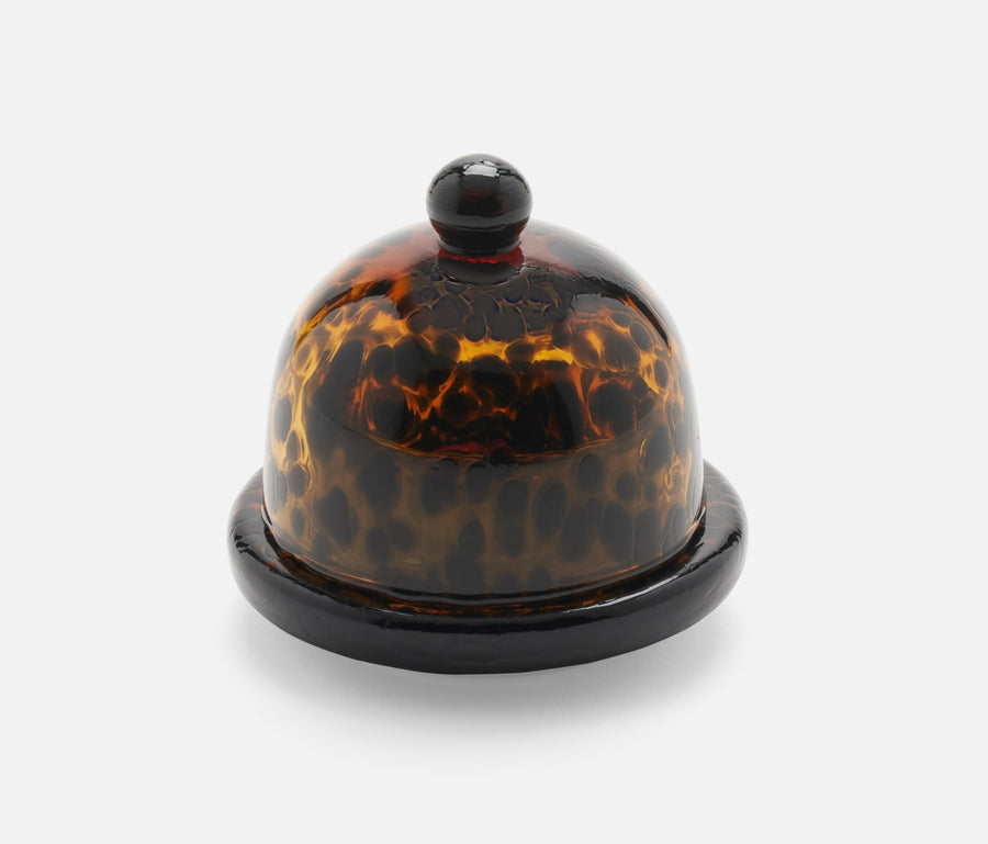 Andrew Tortoise Round Butter Dish