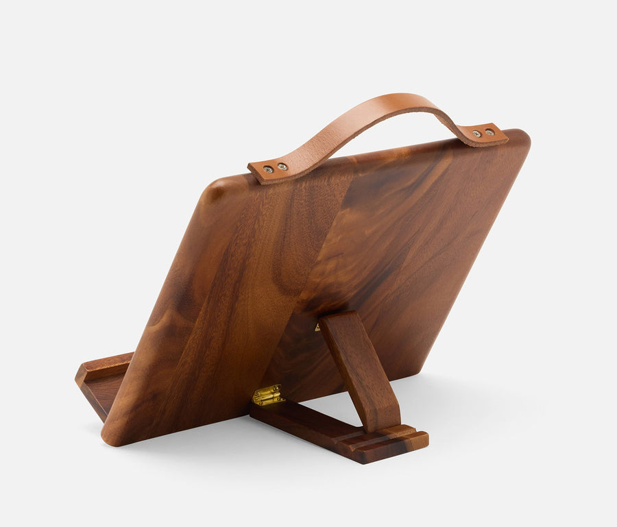 Arwen Natural Acacia Recipe Stand