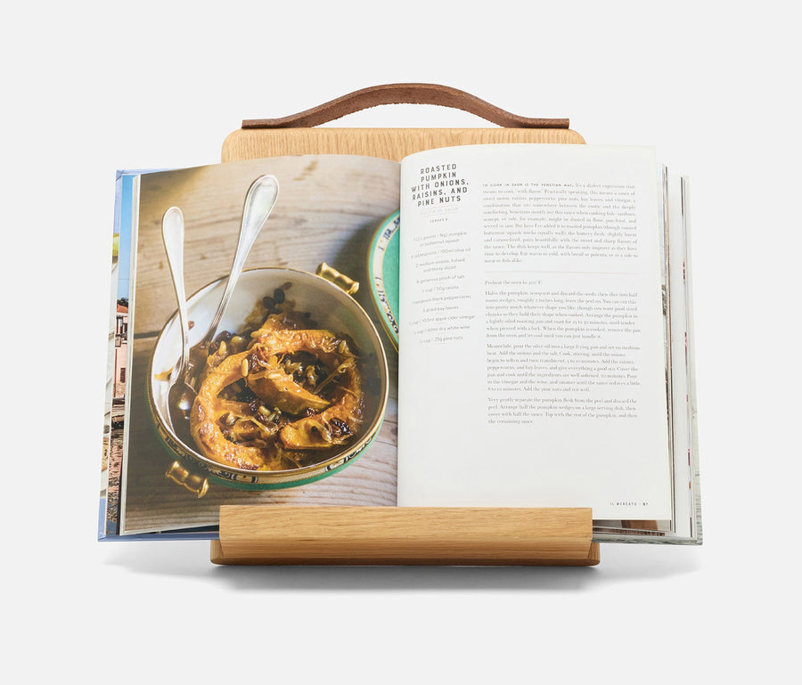 Arwen Natural Oak Recipe Stand