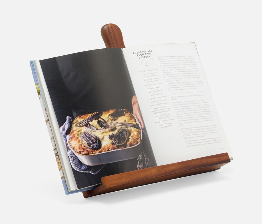 Bronwyn Natural Acacia Recipe Stand