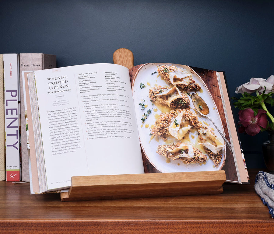 Bronwyn Natural Oak Recipe Stand