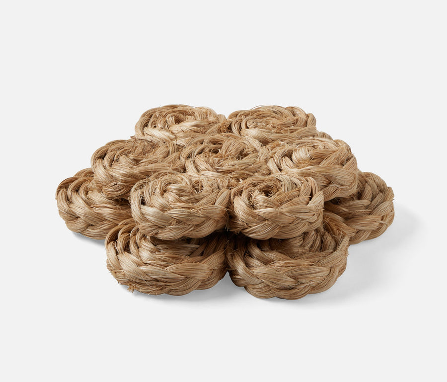 Keenan Natural Bubbles Pot Trivets Abaca