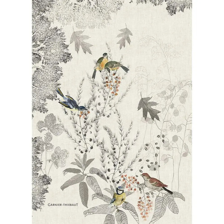 Monochrome Fusain Kitchen Towel
