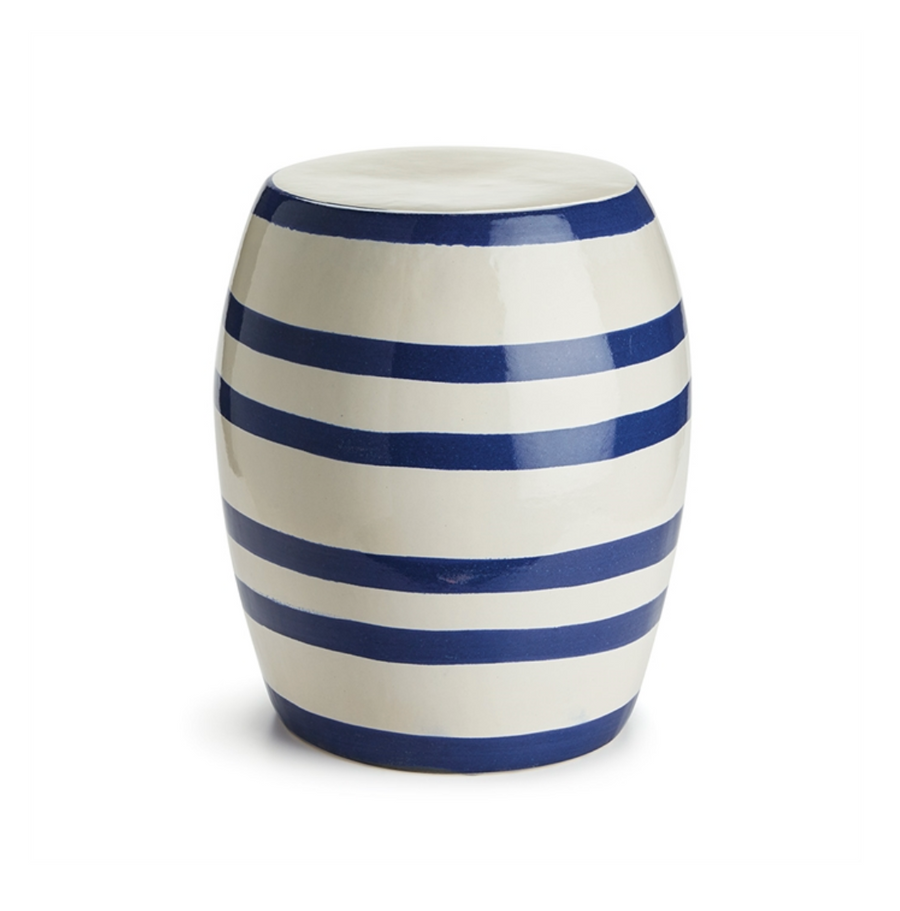 Barclay Butera Ceramic Stool - Liliann Rey For The Home