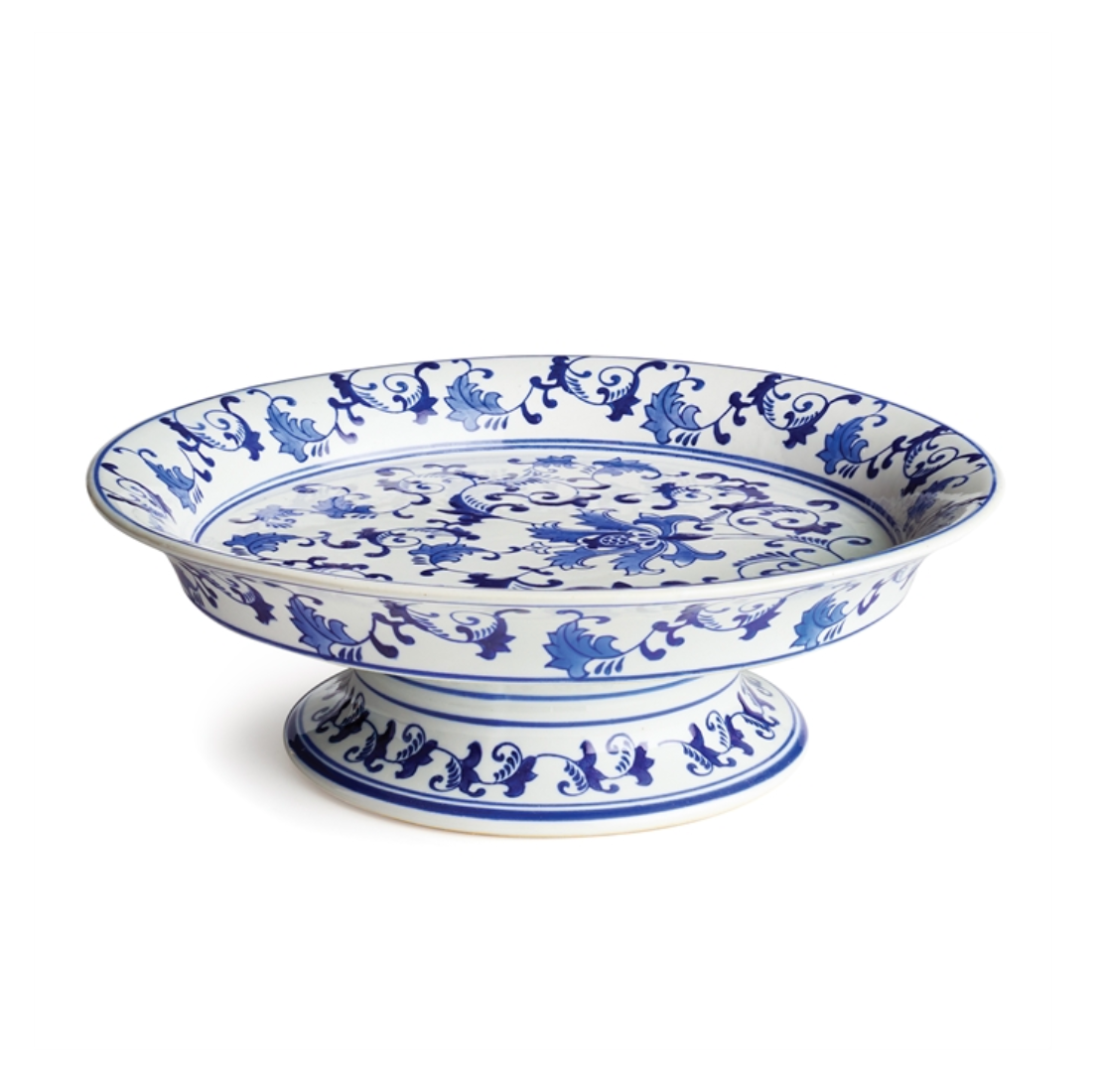 BARCLAY BUTERA DYNASTY FLORAL DECORATIVE PLATE – Liliann Rey