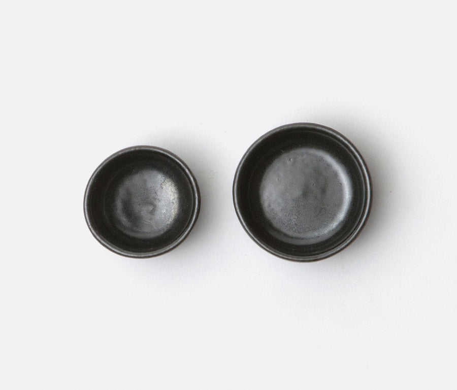 Holly Black Glaze Serving / Pinch Bowls