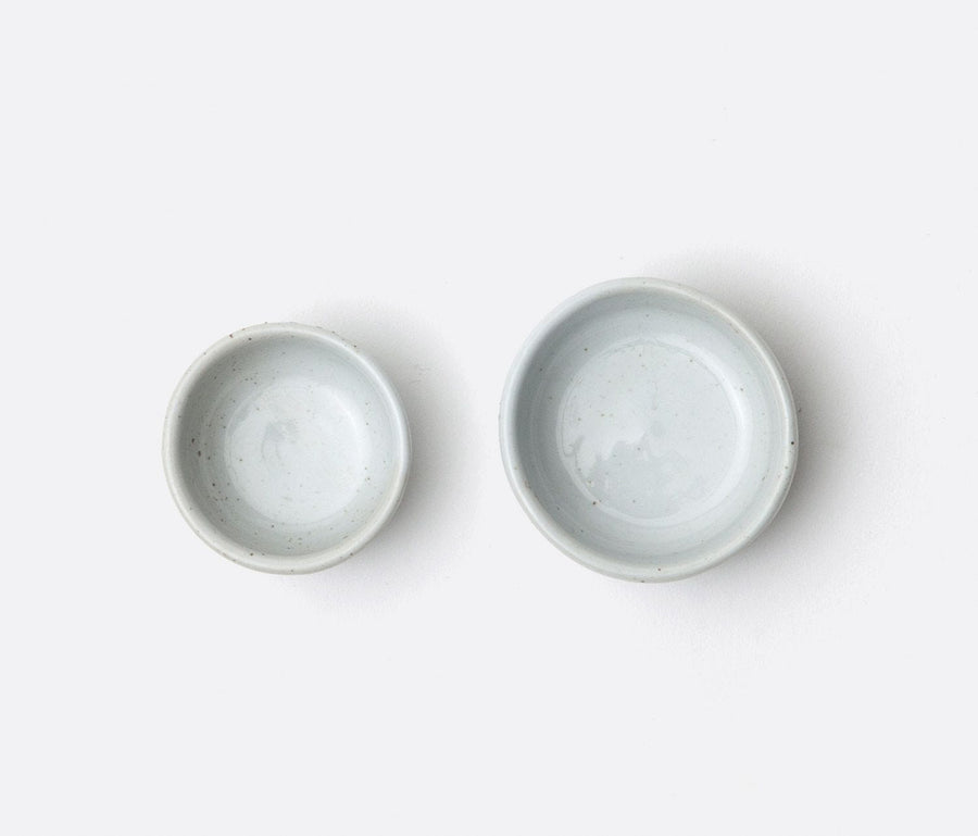 Holly White Salt Glaze Serving / Pinch Bowls