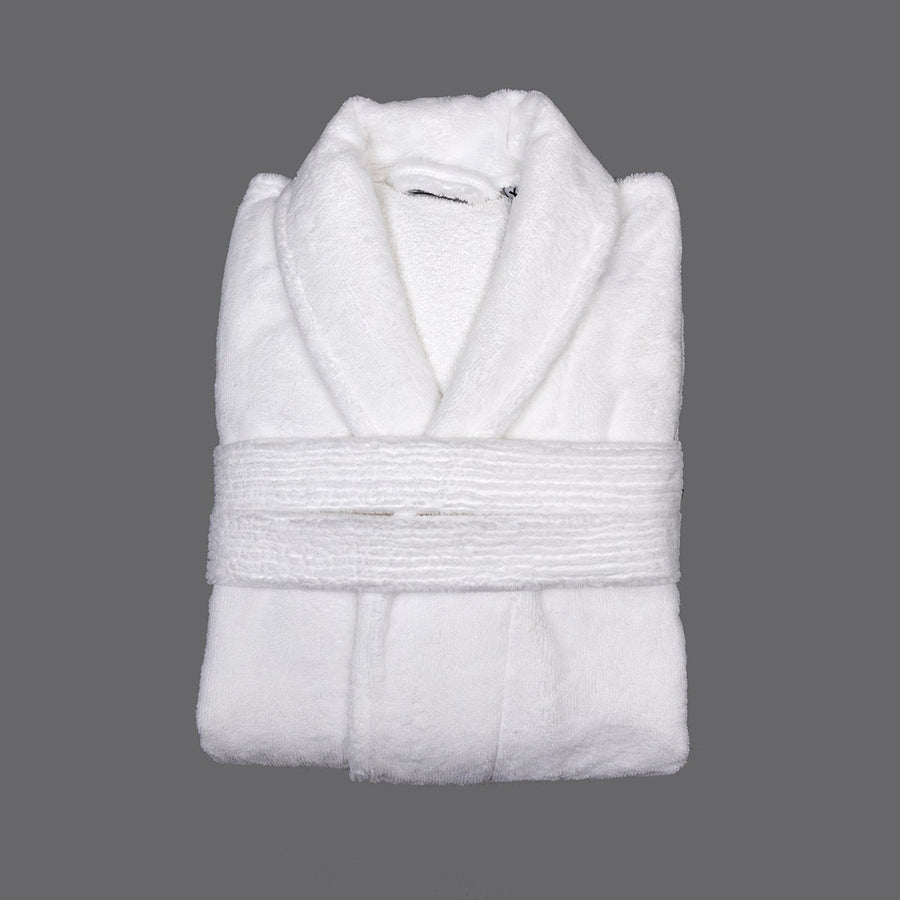 Fluffy White Bath Robe