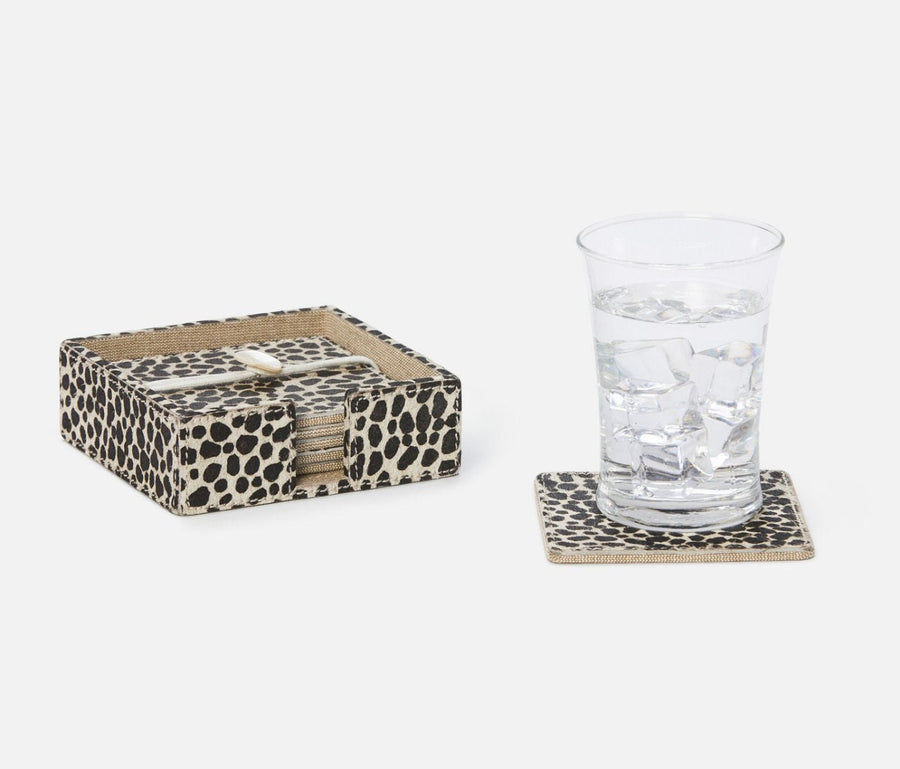 Bandar Coasters / Cheetah Print